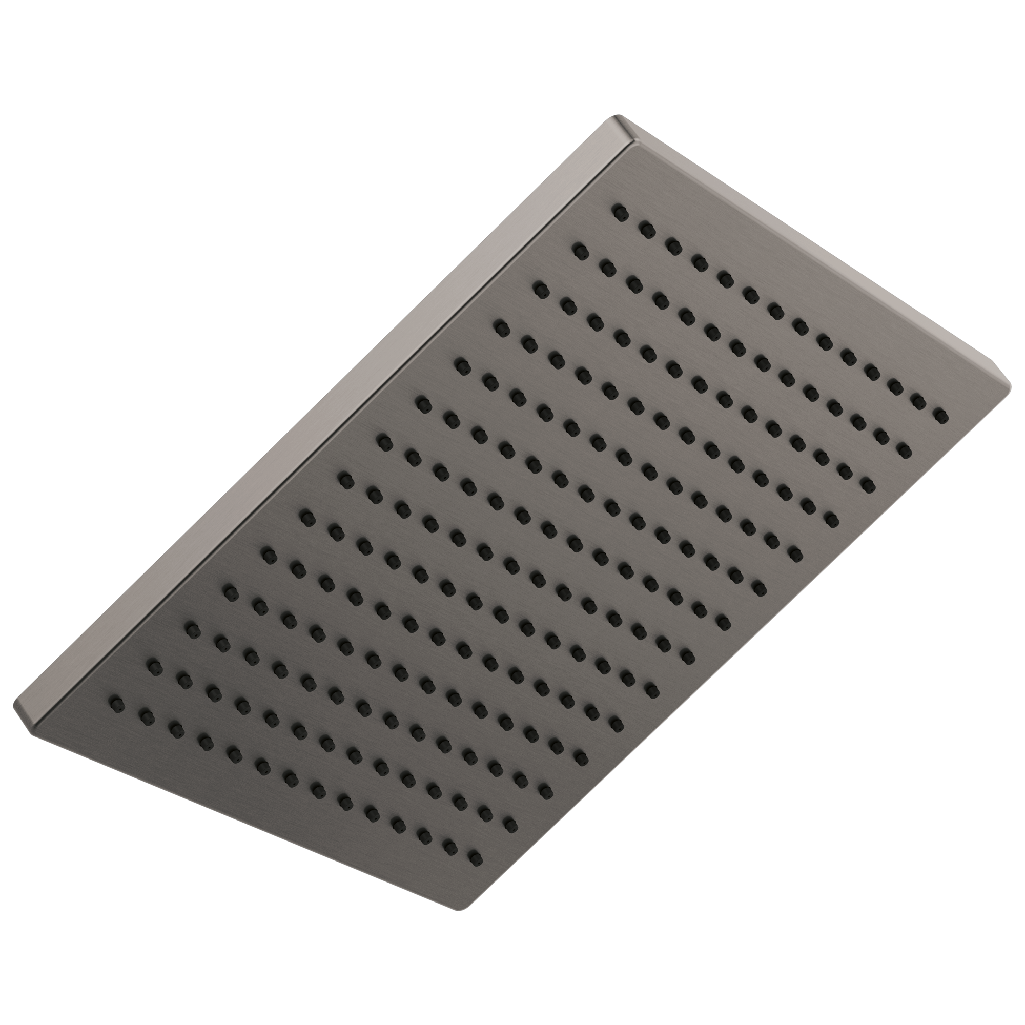 Delta Faucet Universal Showering Components Single-Setting Metal Raincan Shower Head - Lumicoat Black Stainless