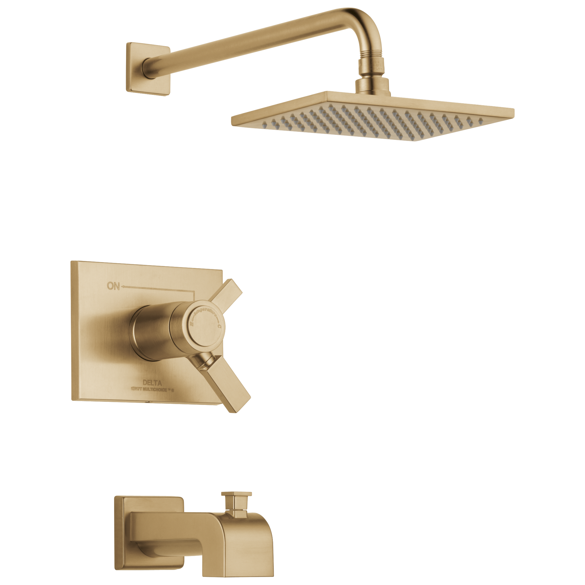 Delta Faucet Vero TempAssure 17T Series Tub & Shower Trim - Champagne Bronze
