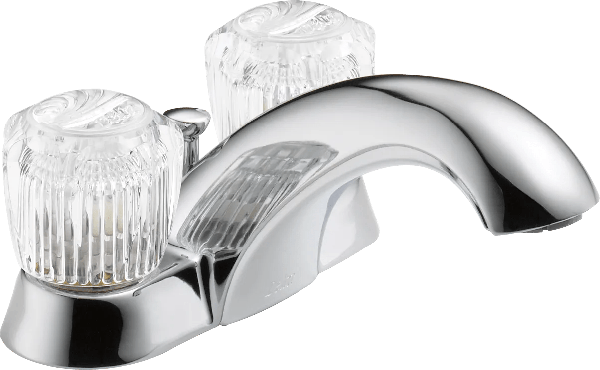 Delta Faucet Classic Two Handle Tract-Pack Centerset Bathroom Faucet - Chrome
