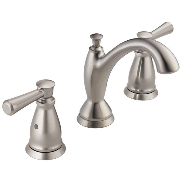 Traditional Two Handle Widespread Bathroom Faucet (Recertified) in Stainless 3593SSMPUDSTR