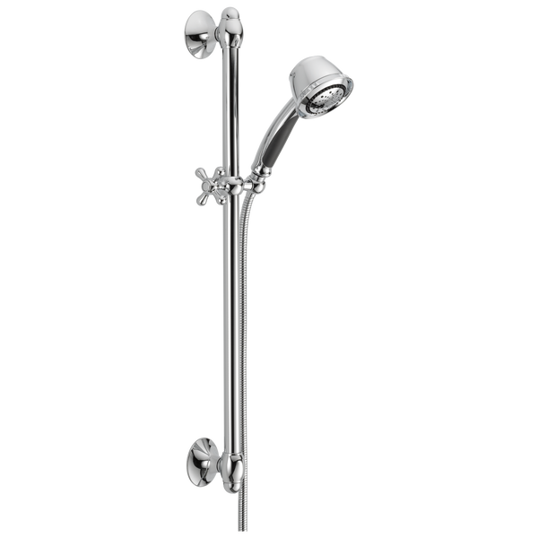 Premium 5Setting Slide Bar Hand Shower in Chrome 51508 Delta Faucet