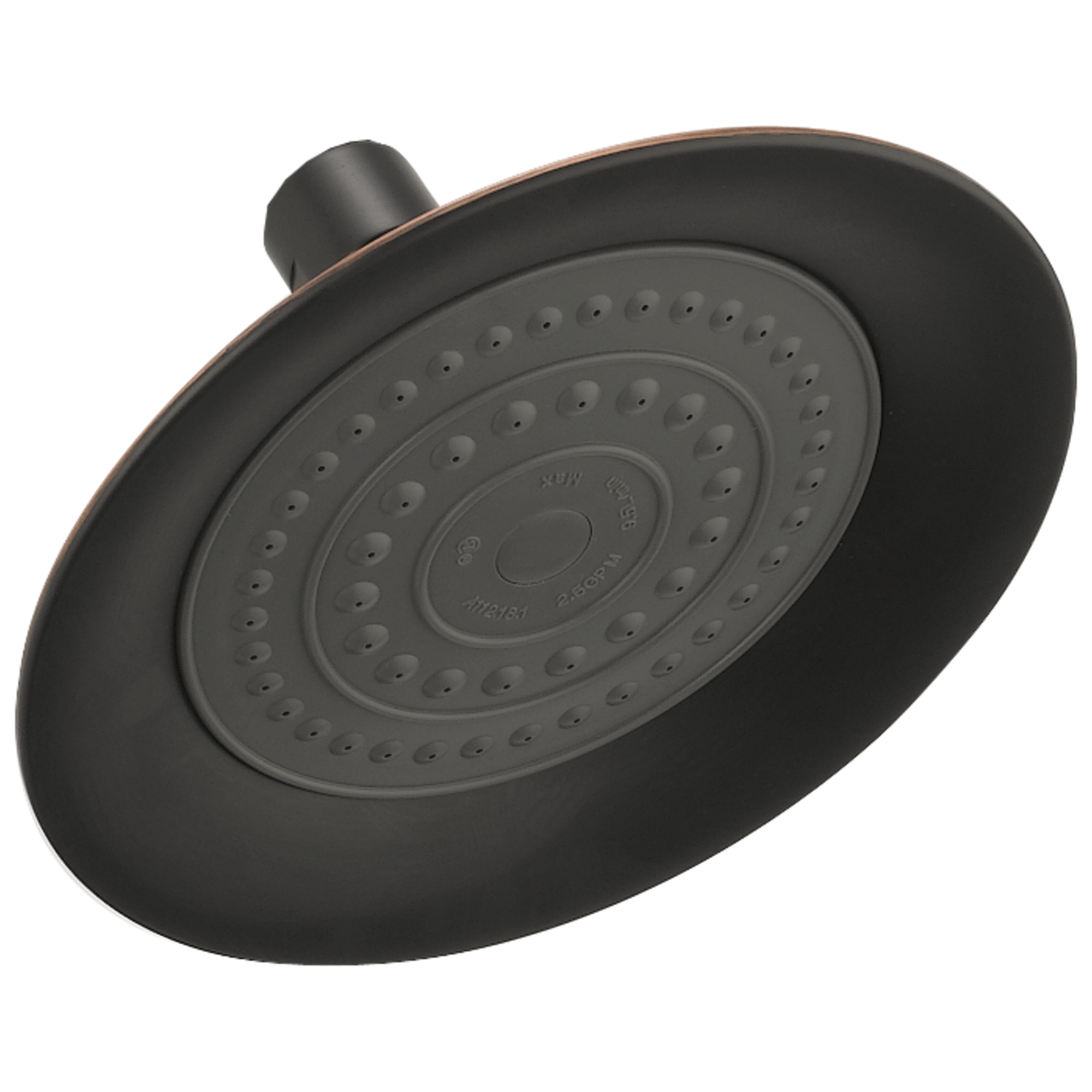 Delta Faucet Universal Showering Components Single-Setting Raincan Shower Head - Oil Bronze