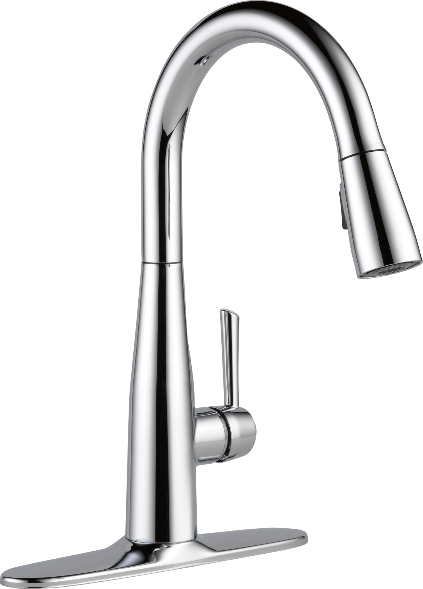 Leland Single-Handle Pull-Down Kitchen Faucet - Thumbnail 4