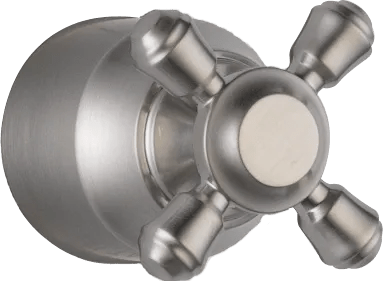 Delta Faucet CassidyE Metal Cross Handle Kit - Transfer Valve - Stainless