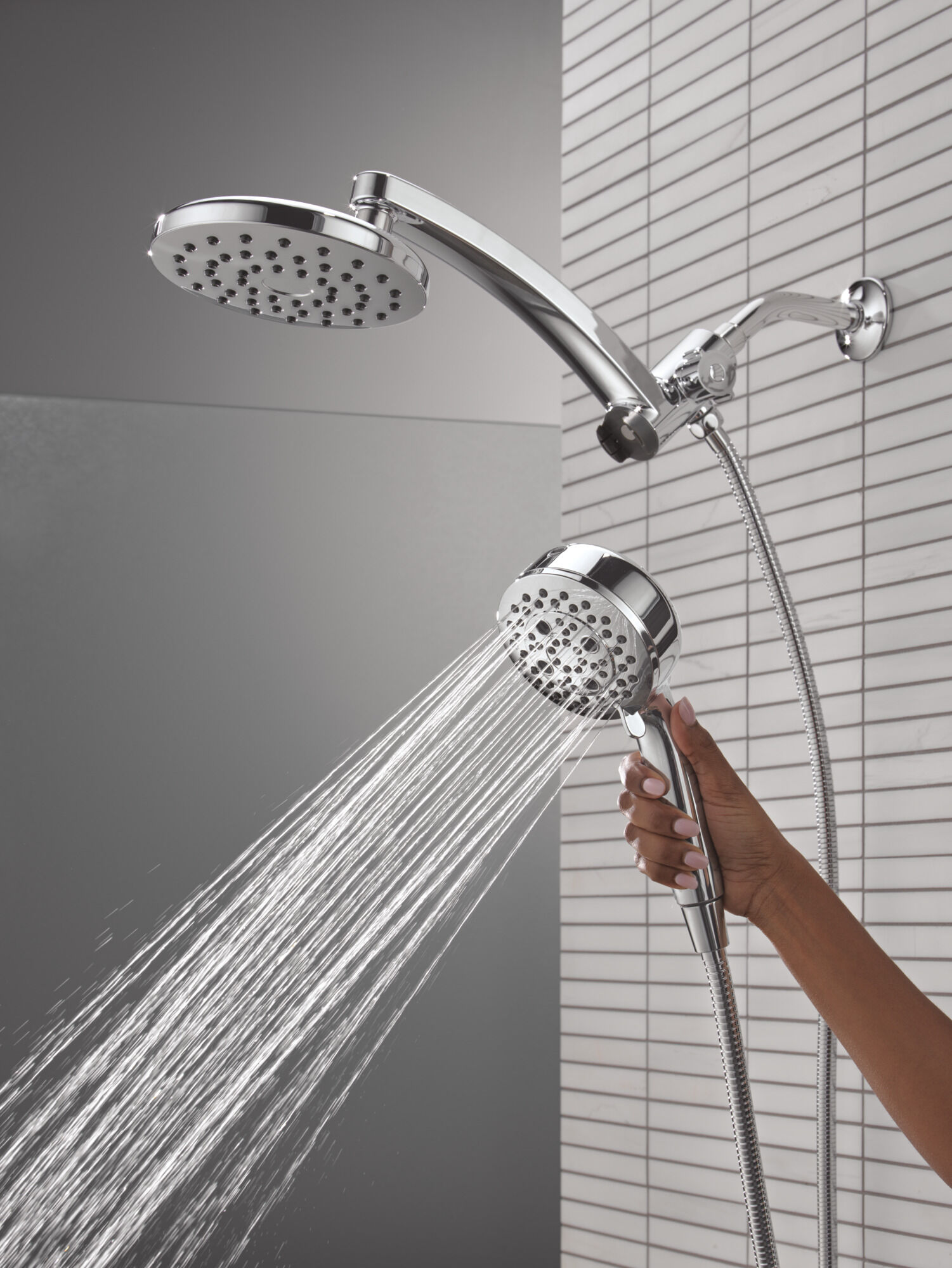 PivotPro™ 3-in-1 Combination Shower in Lumicoat® Chrome 58600-PR25