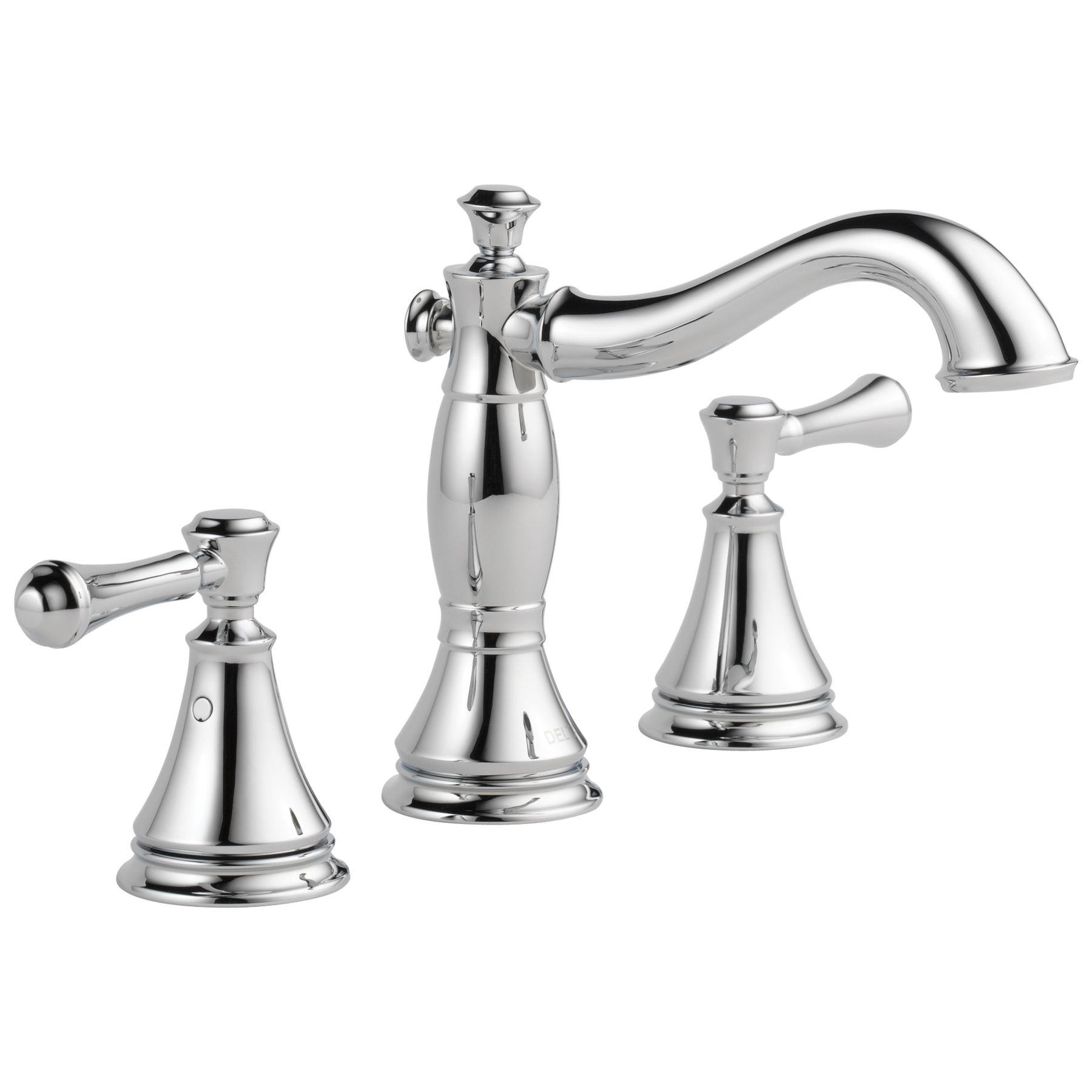 Two Handle Widespread Bathroom Faucet in Chrome 3597LF-MPU | Delta 
