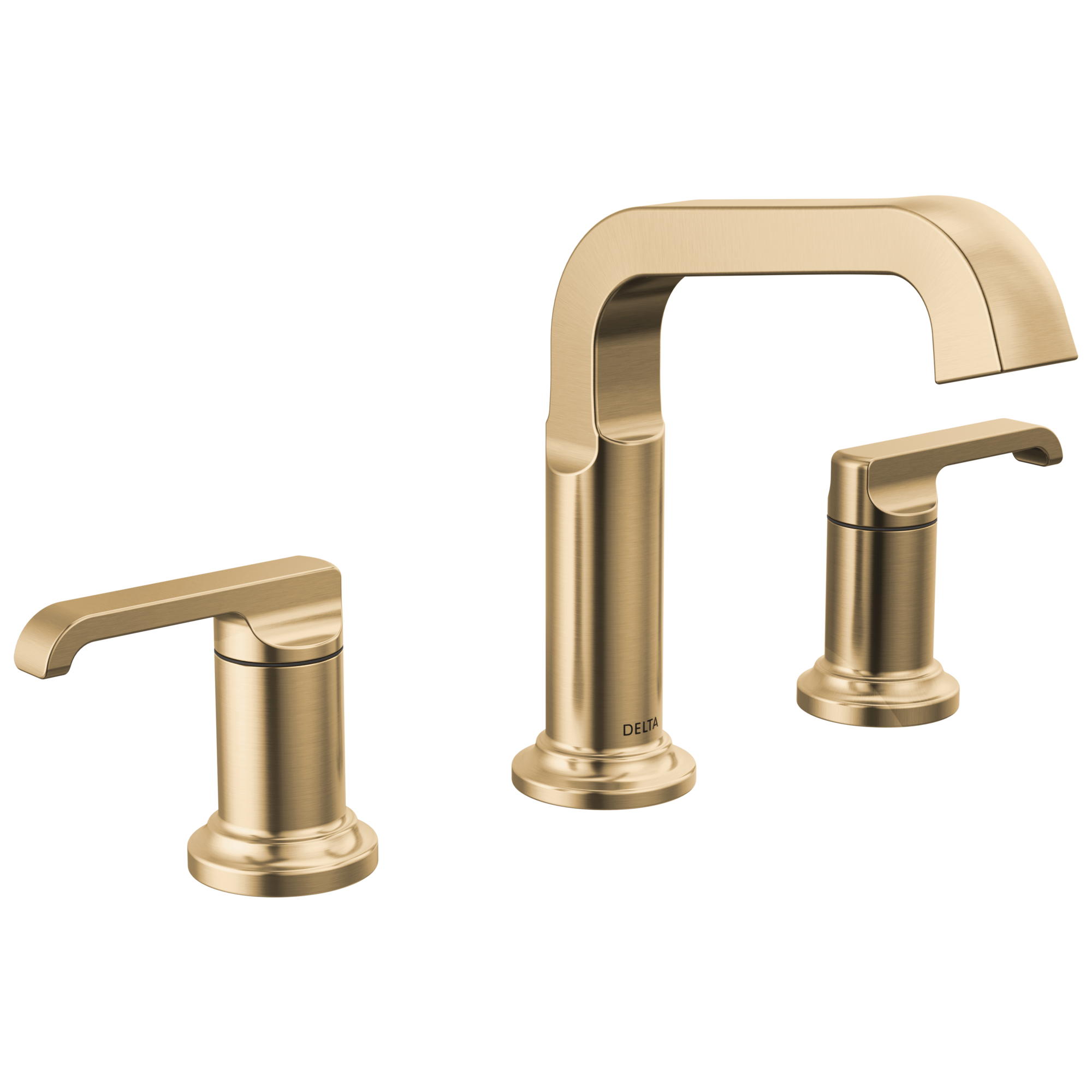 Delta Faucet Tetrae Two Handle Widespread Bathroom Faucet - Lumicoat Champagne - Bronze
