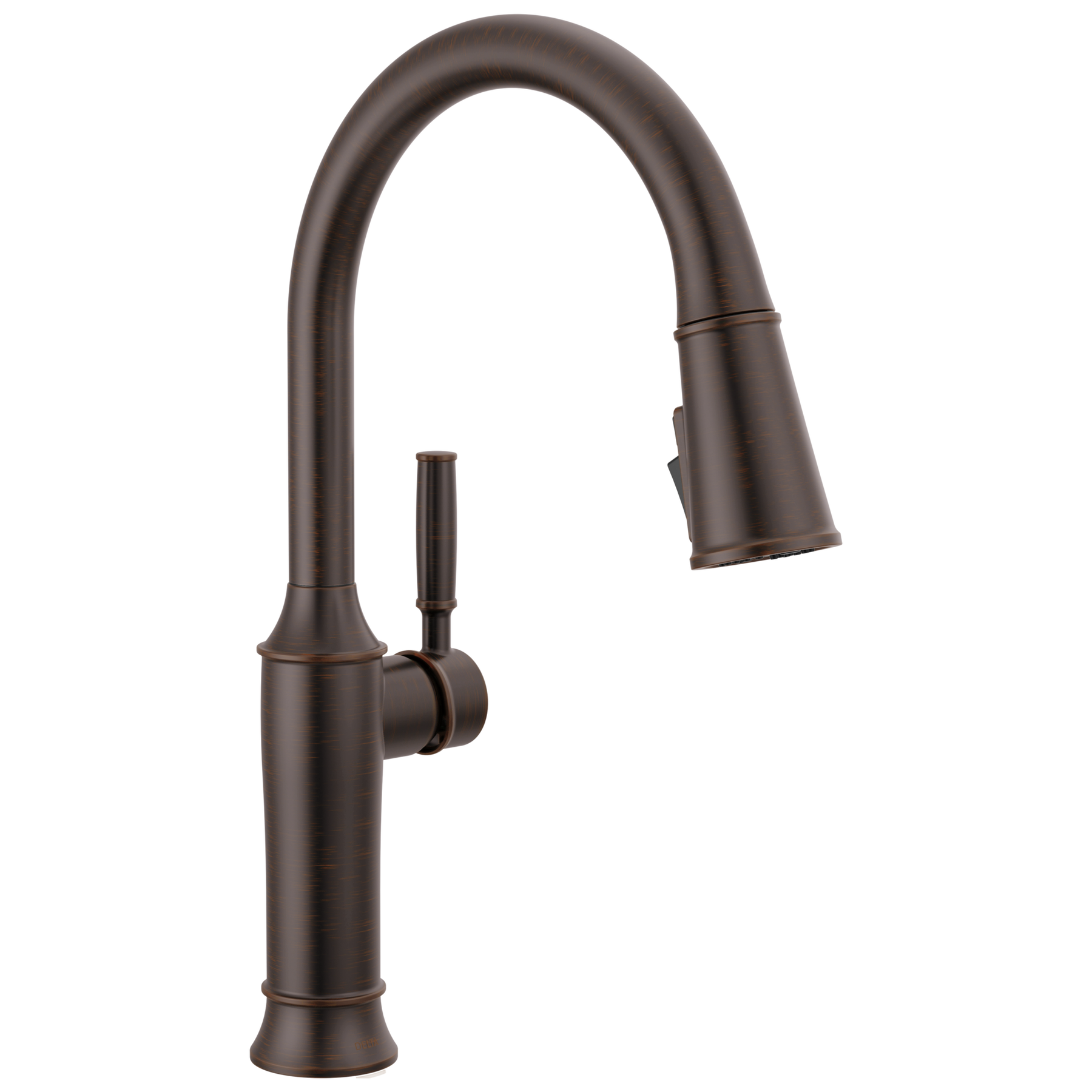 Single Handle Pull-Down Kitchen Faucet in Venetian Bronze 9184-RB