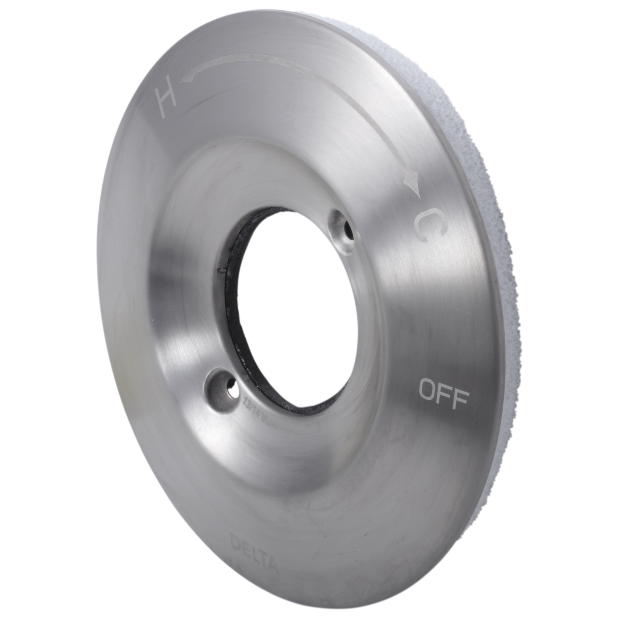 Delta Faucet Talbotte Escutcheon - 14 Series Tub & Shower - Stainless