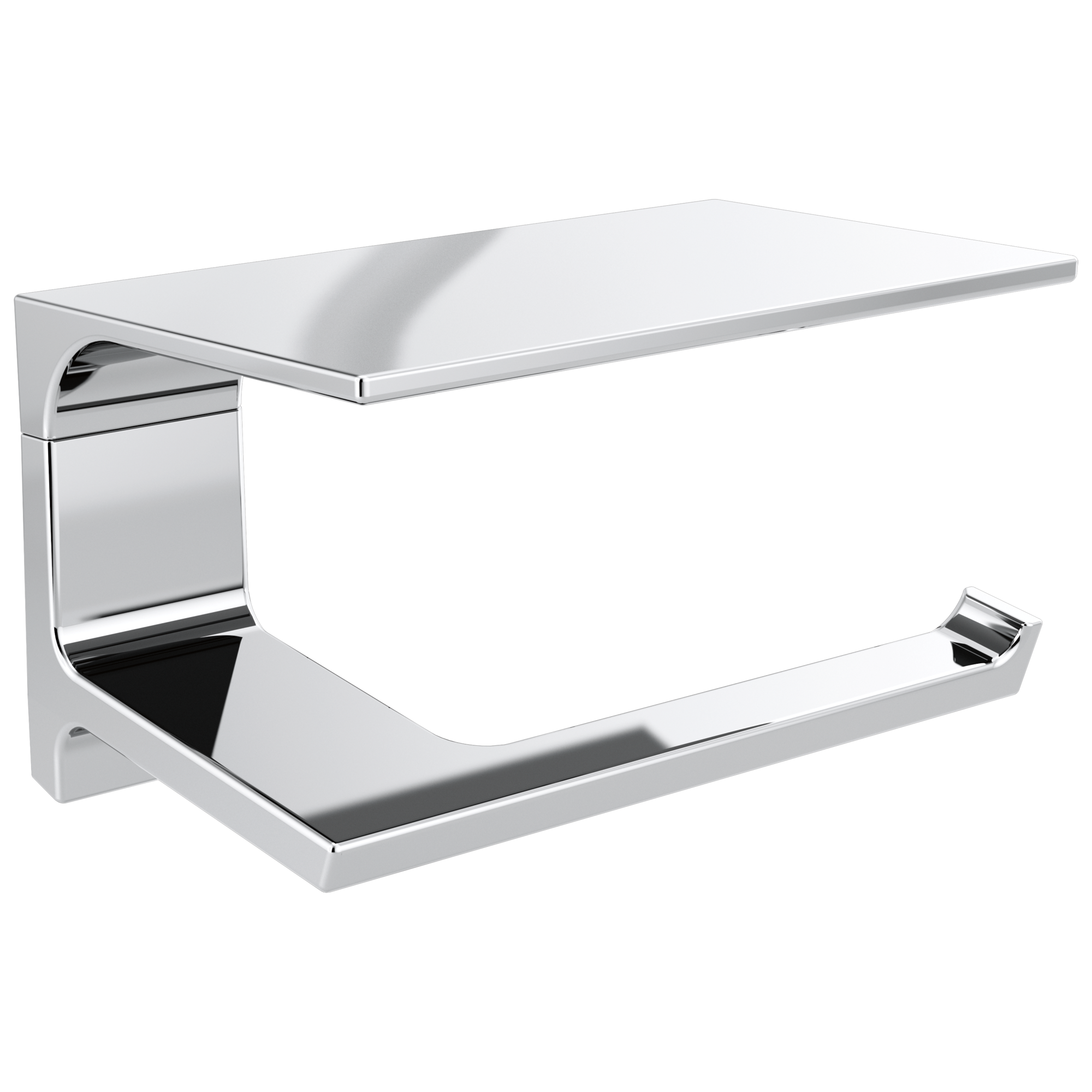 Pivotal Tissue Holder with Shelf - Thumbnail 2