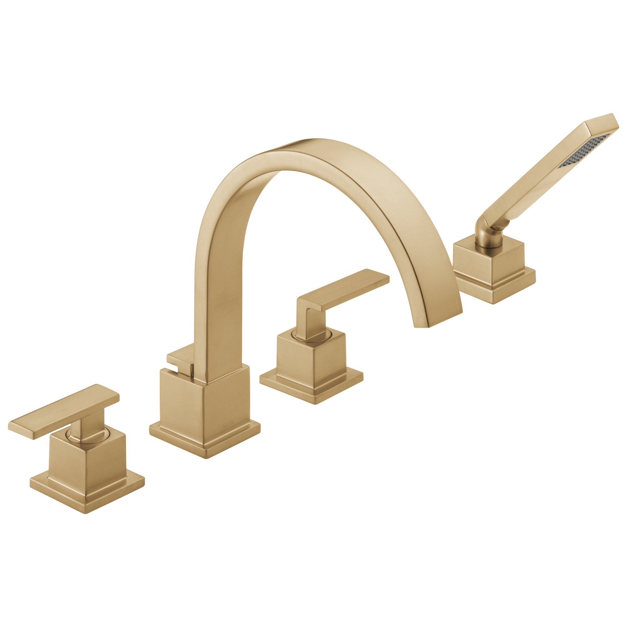 Delta Faucet Vero Roman Tub Trim with Hand Shower - Champagne Bronze