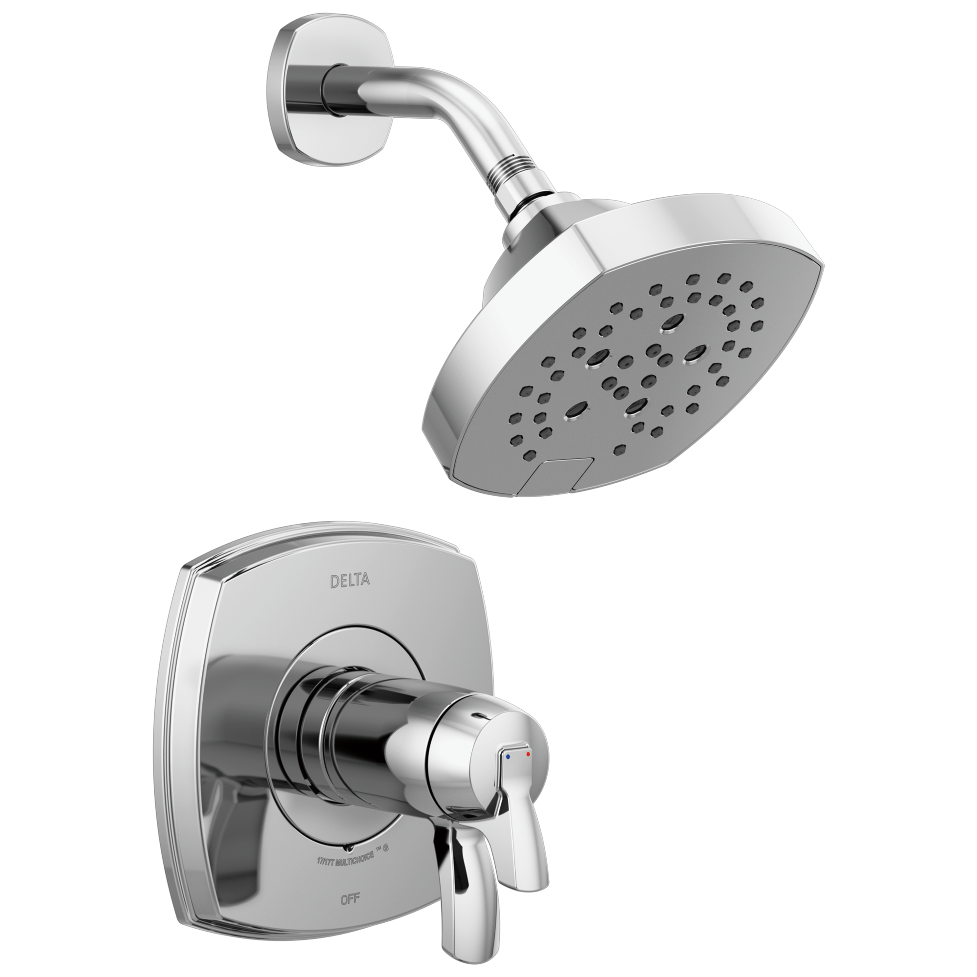 Delta Faucet Stryke 17 Thermostatic Shower Only - Lumicoat Chrome