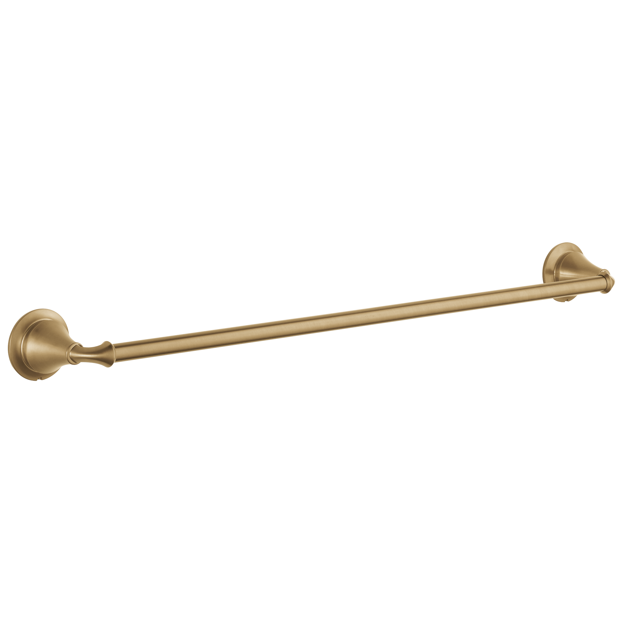 Double Towel Bar in Champagne Bronze Delta Trinsic 24 in 