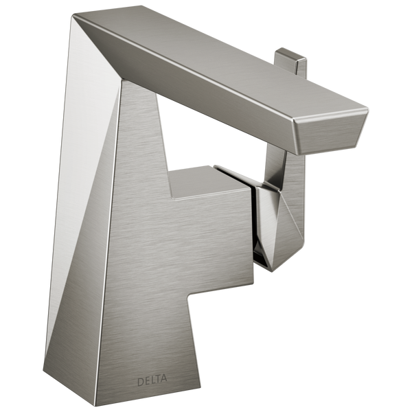 Single Handle Bathroom Faucet in Lumicoat® Stainless 543-SS-PR-LPU
