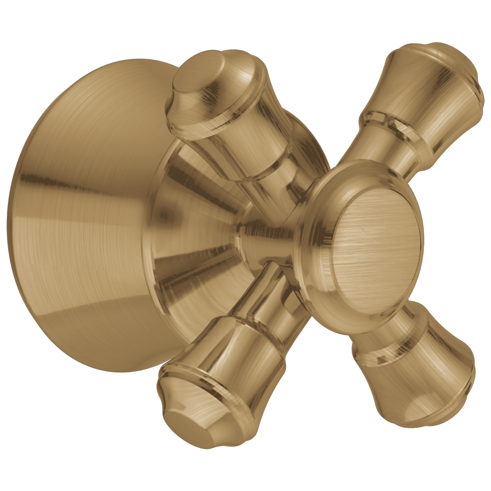 Delta Faucet CassidyE Metal Cross Handle Kit - 14 Series - Champagne Bronze