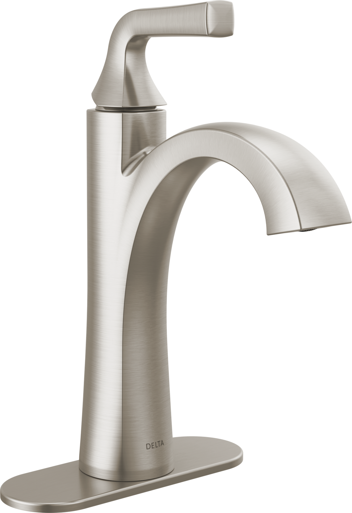Single Handle Bathroom Faucet in Stainless 15828LF-SS | Delta Faucet