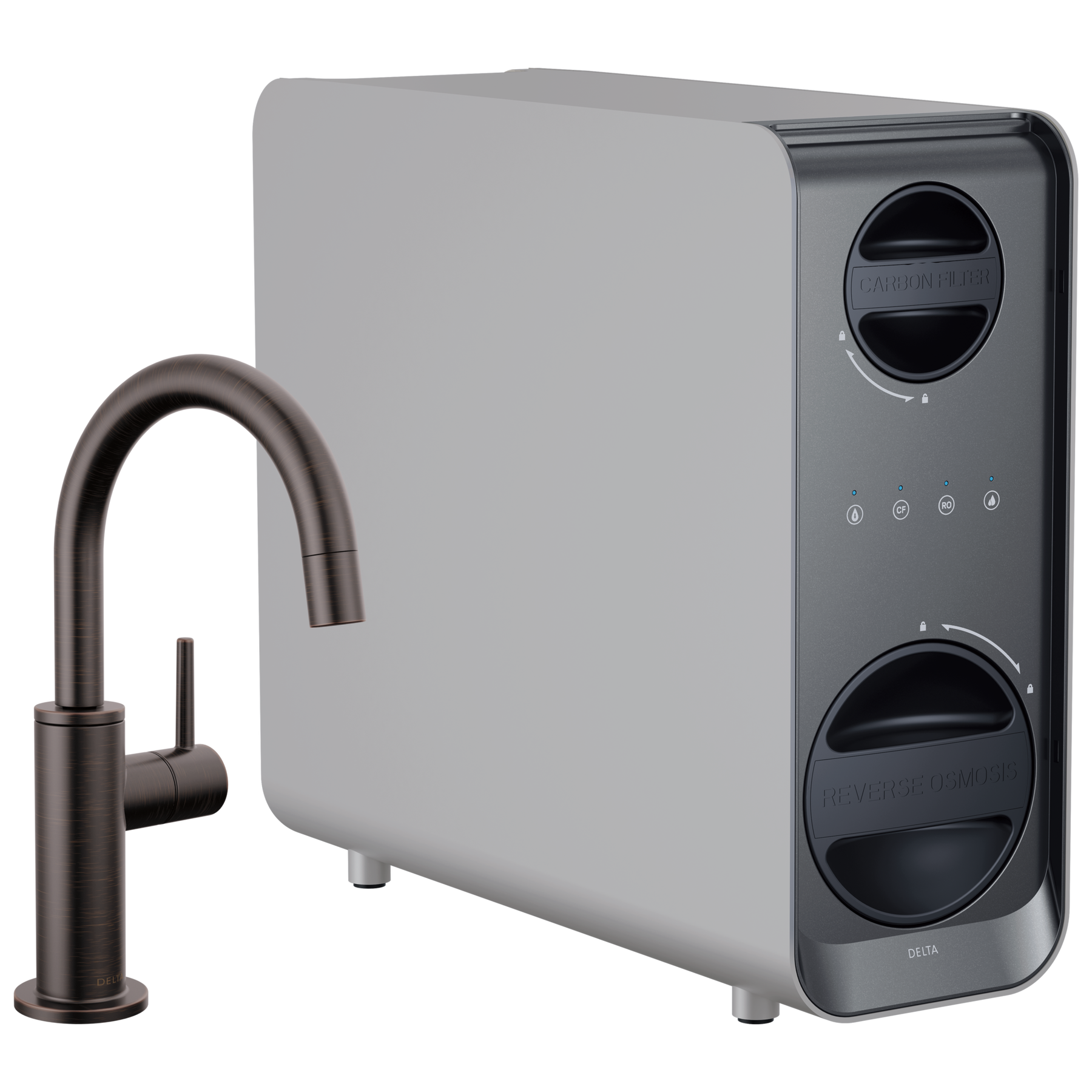 Tankless Under Sink 6-Stage Reverse Osmosis System with Beverage