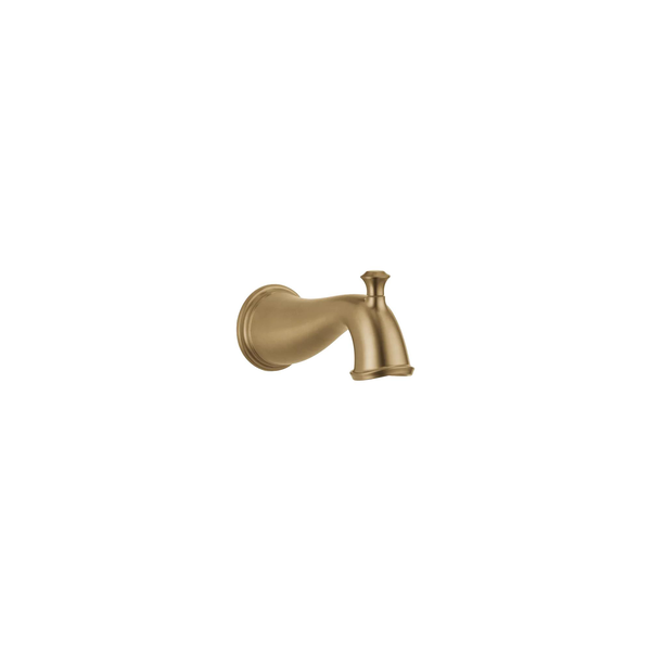 Tub Spout - Pull-Up Diverter in Champagne Bronze RP72565CZ | Delta