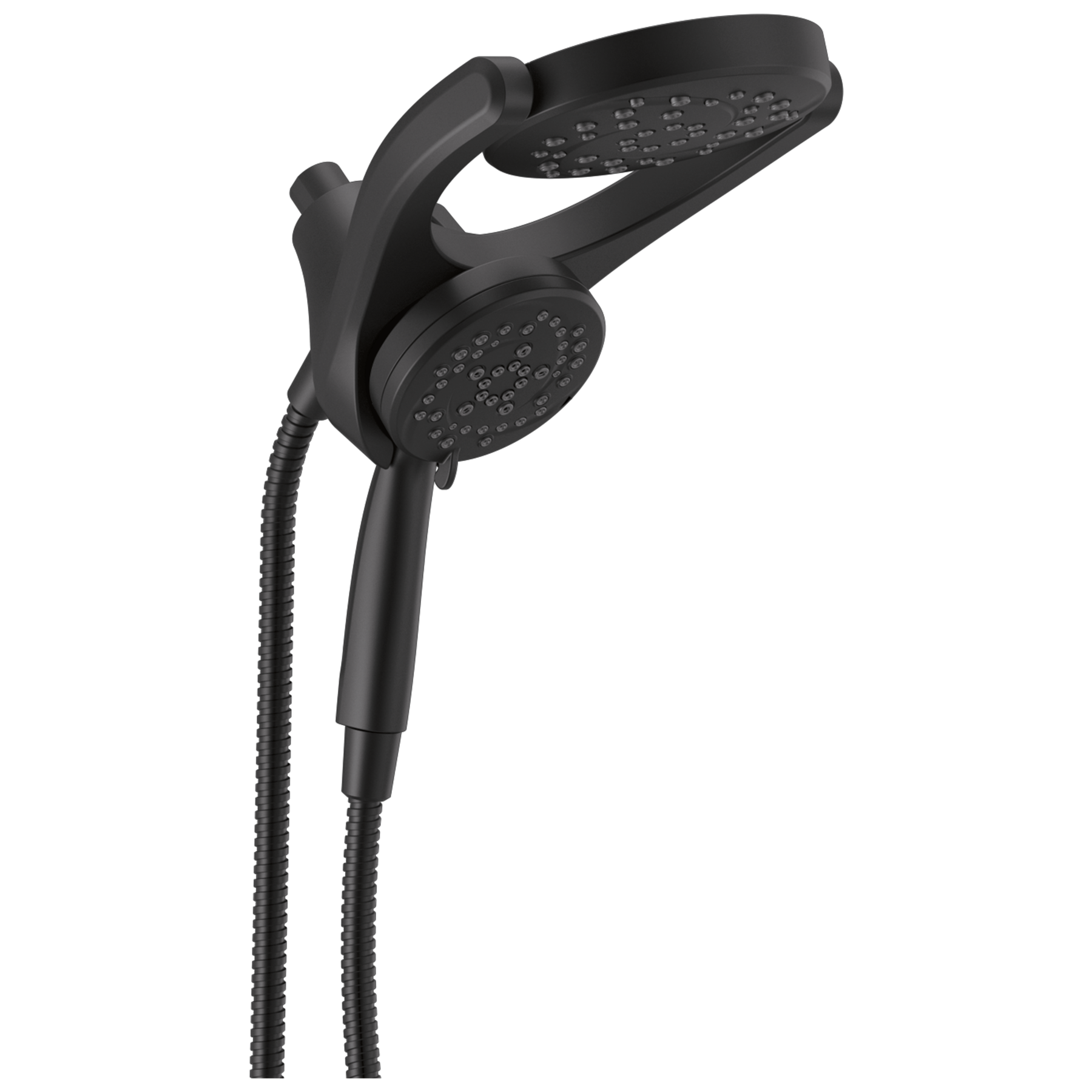 HydroRain® 4Setting TwoinOne Shower Head (Recertified) in Matte