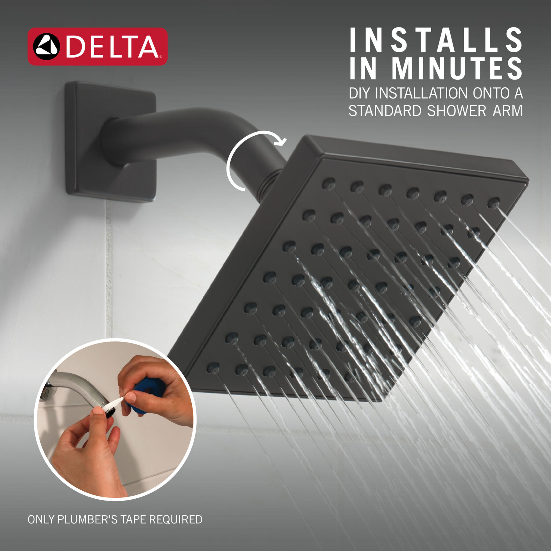 Square Showerhead