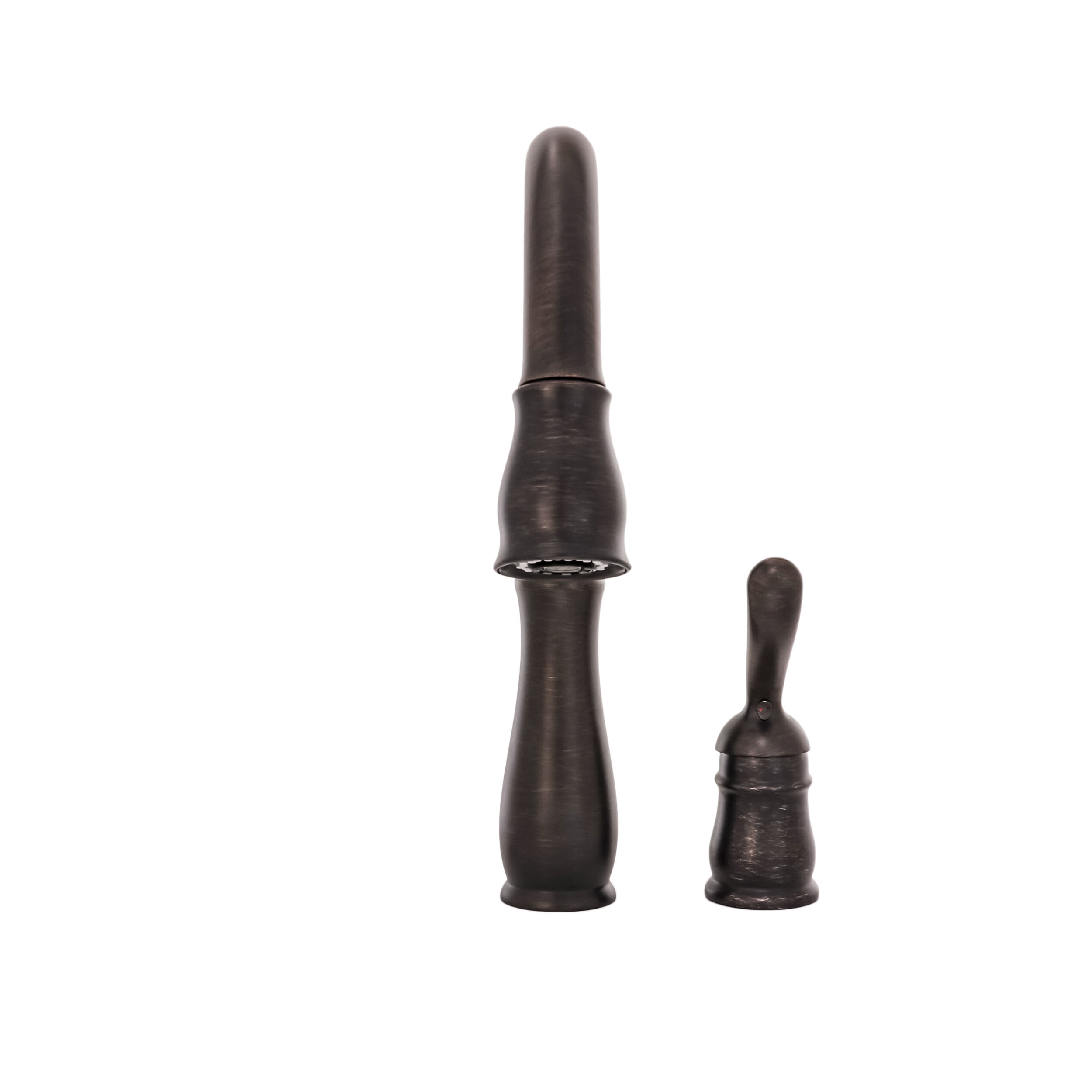 Single Handle Pull-Down Kitchen Faucet in Venetian Bronze 978-RB