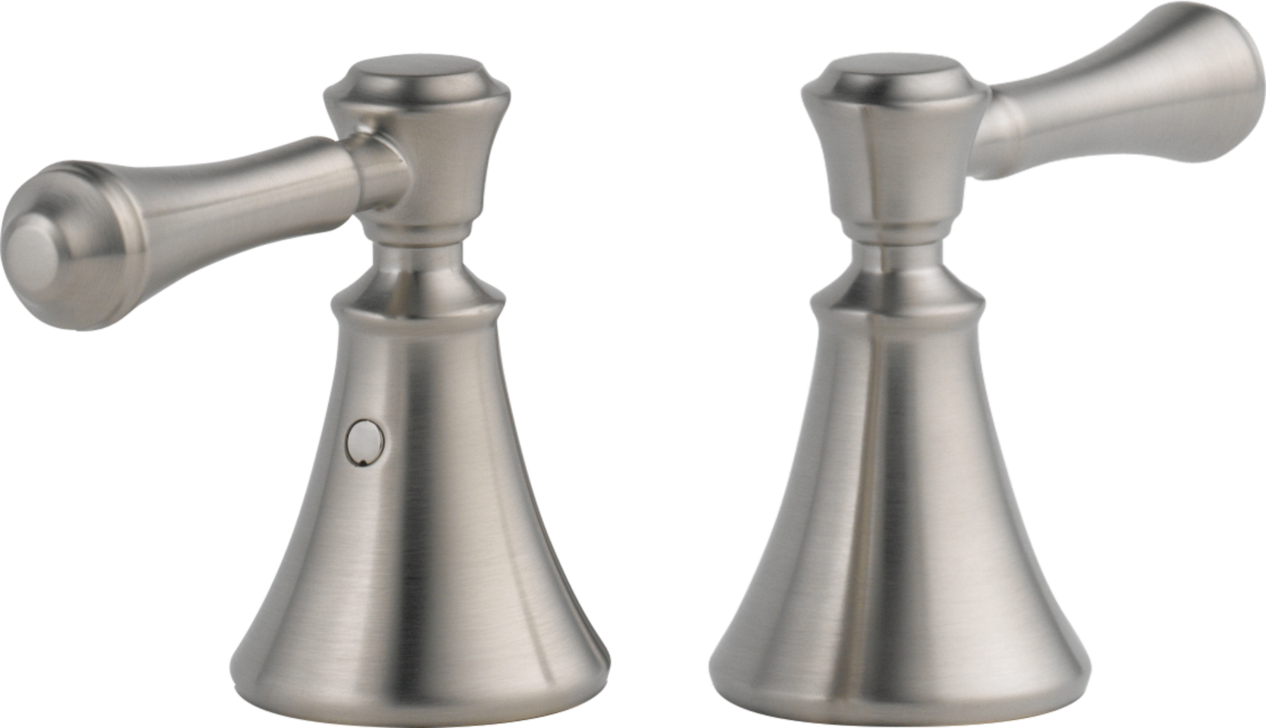 Metal Lever Handle Set - Deck Mount Bathroom & Bidet in Stainless