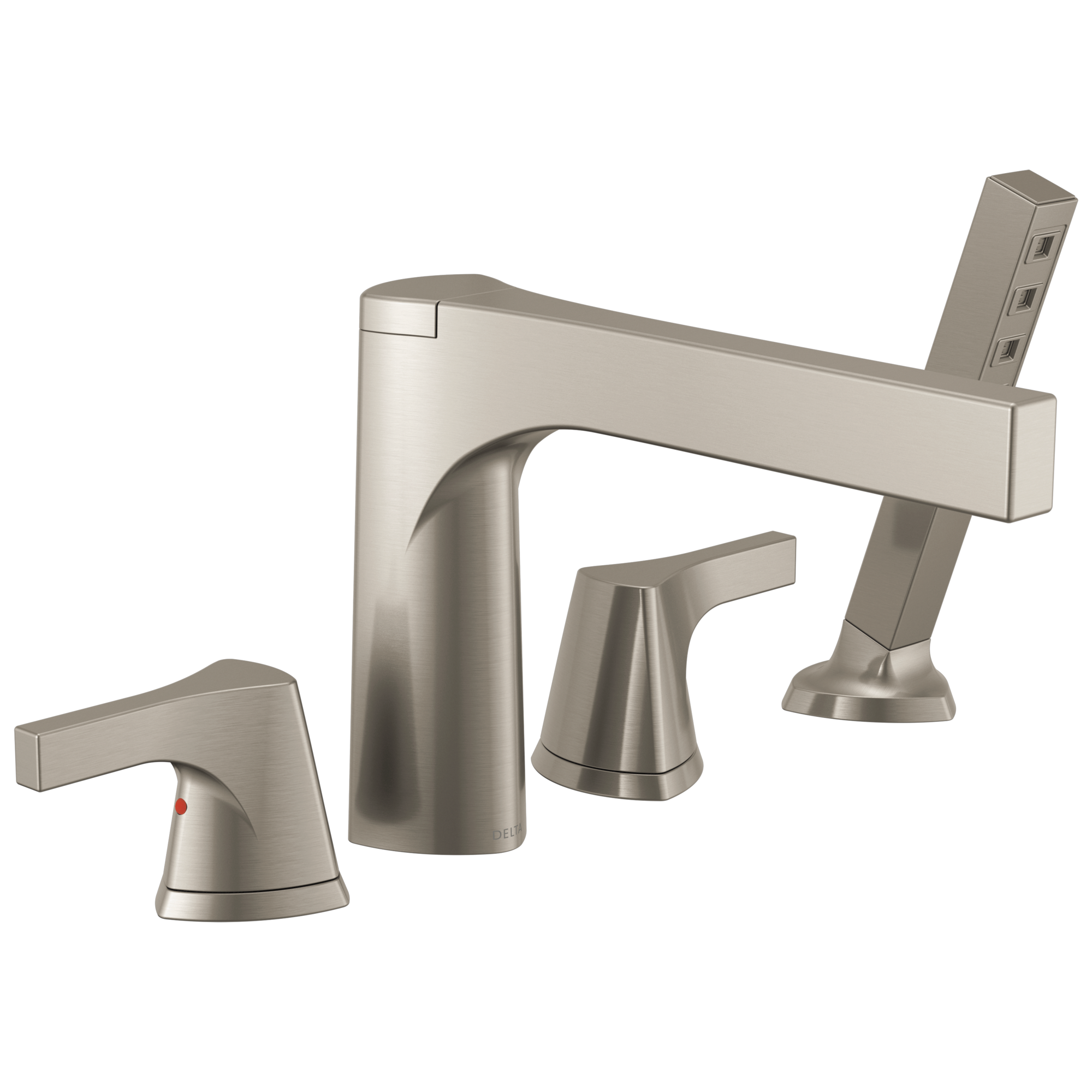 Delta Faucet Zura Roman Tub with Hand Shower Trim - Stainless