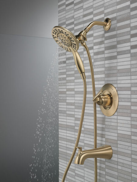 Delta Faucet, Delta Linden Venetian Bronze 1 Handle Bathtub And Shower Faucet