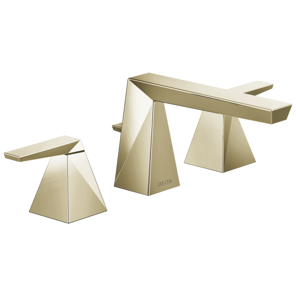 Two Handle Widespread Bathroom Faucet in Lumicoat® Polished Nickel 