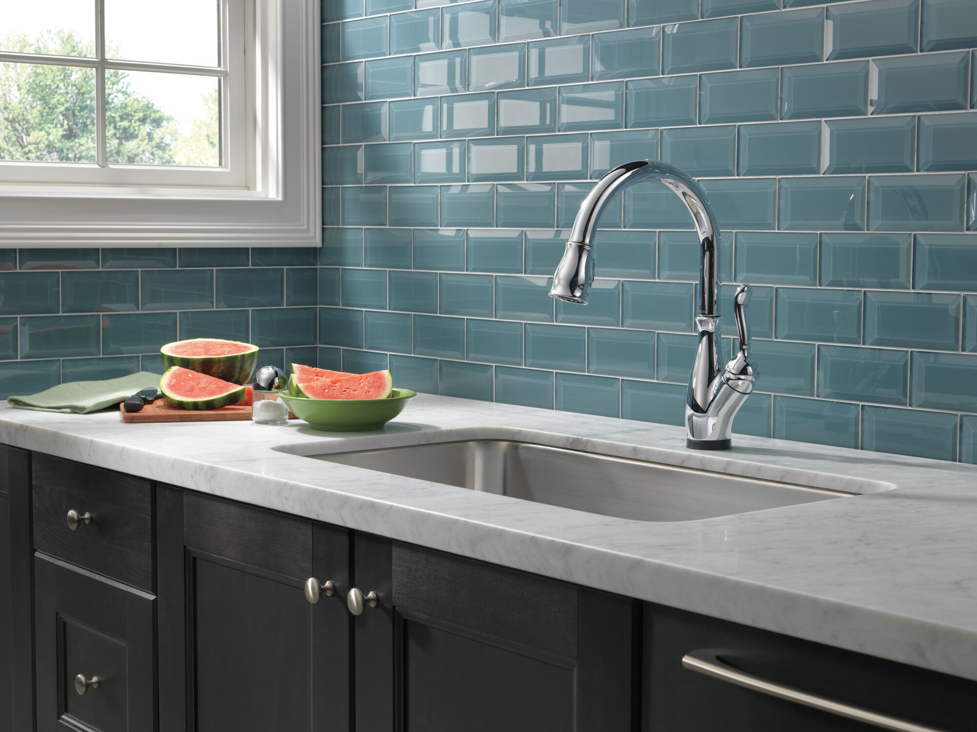 VoiceIQ™ Single Handle Pull-Down Faucet with Touch2O® Technology