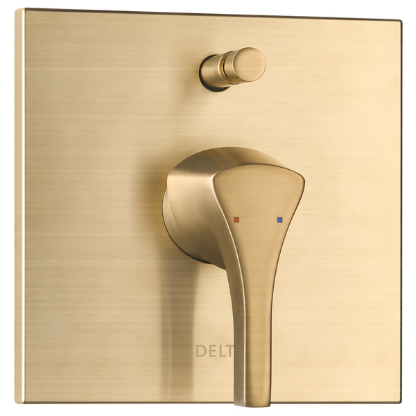 In-wall Tub and Shower Trim Only in Champagne Bronze T85374-CZ