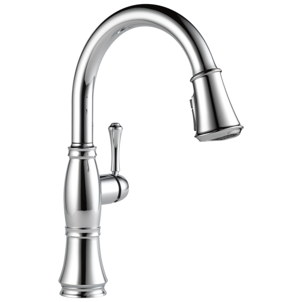 Single Handle Pull-Down Kitchen Faucet in Lumicoat® Chrome 9197-PR