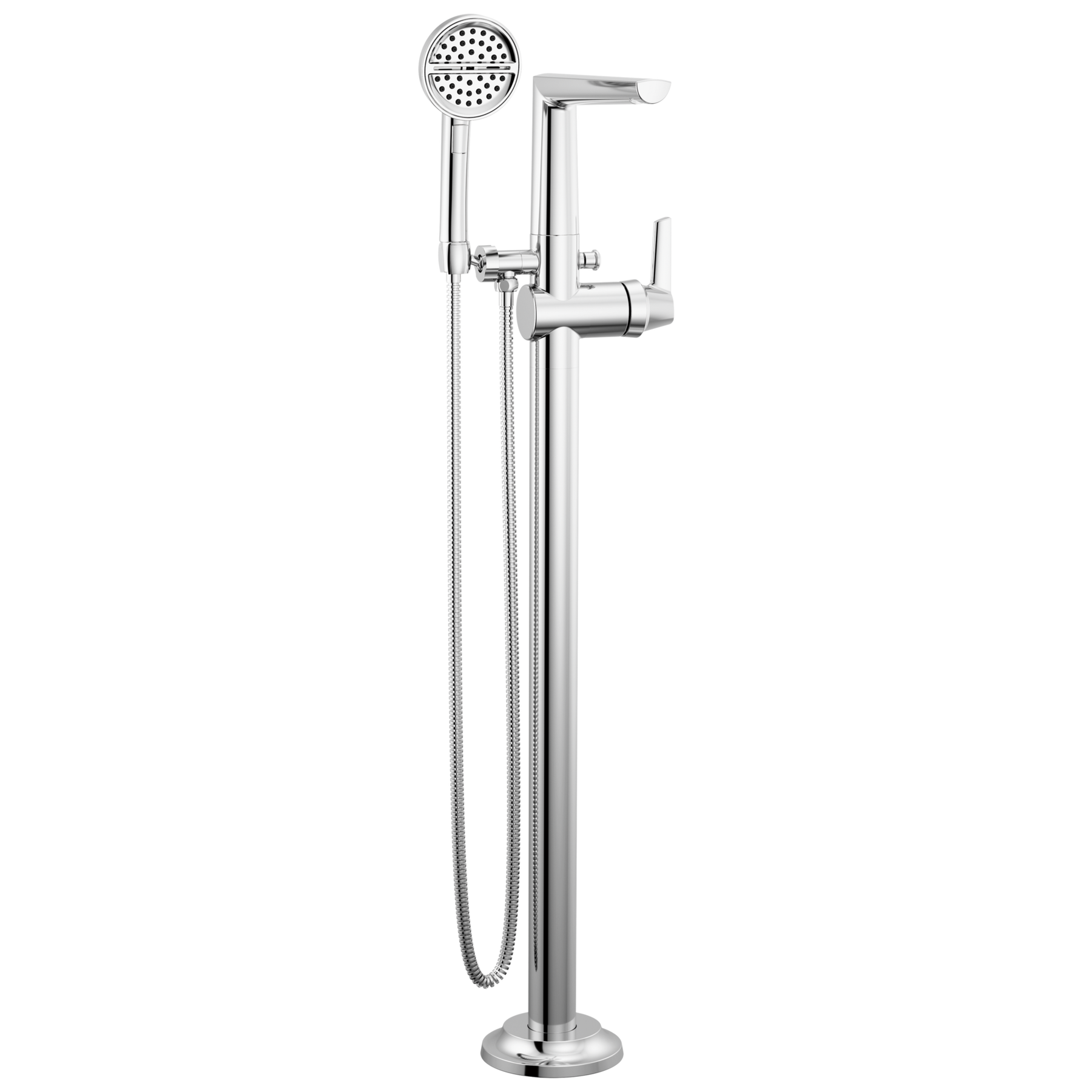 Free Standing Tub Filler in Lumicoat® Chrome T4771PRFL Delta Faucet