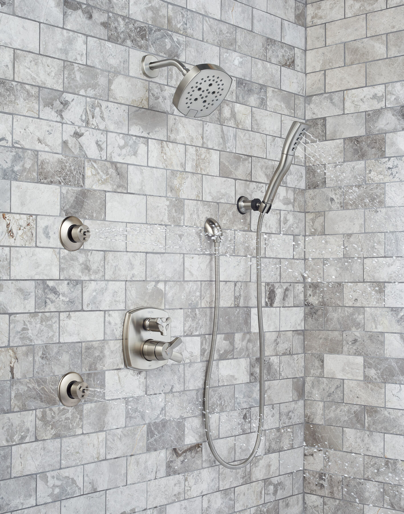 HydraChoice® Body Spray Trim in Stainless T50010-SS | Delta Faucet