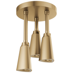 H<sub>2</sub>Okinetic® Pendant Raincan Shower Head with LED Light