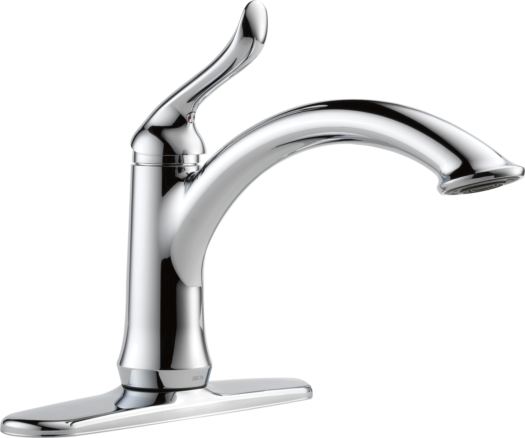 Single Handle Kitchen Faucet in Chrome 1353-DST | Delta Faucet