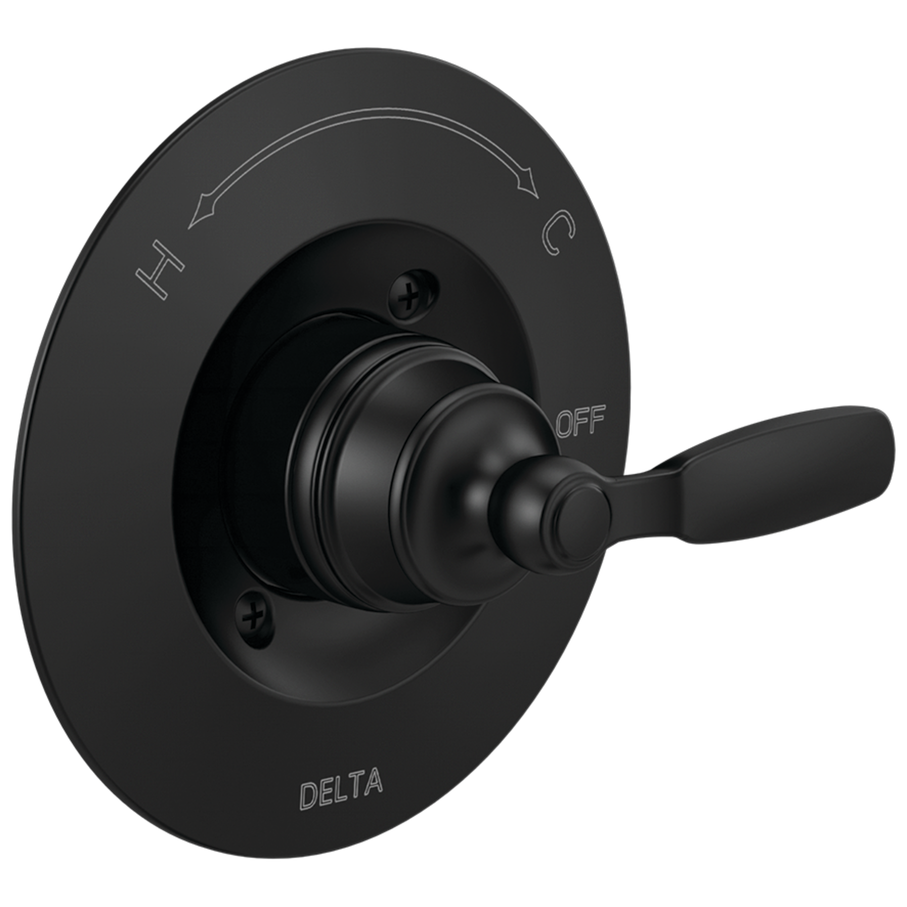 Valve Only Trim in Matte Black T14032-BL | Delta Faucet