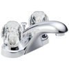 Two Handle Centerset Bathroom Faucet in Chrome B2512LF — thumbnail 3