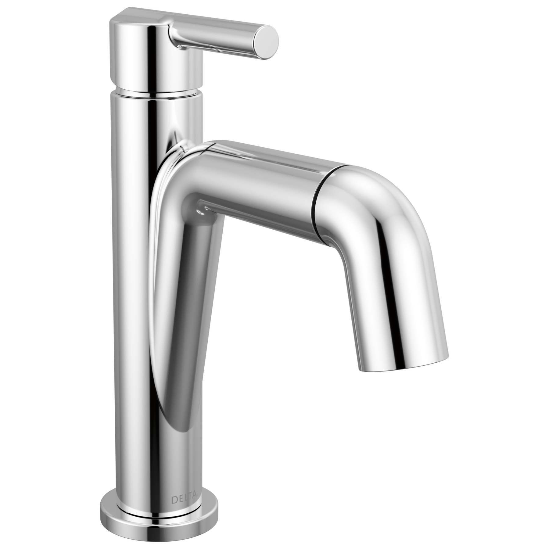 Single Handle Pull-Down Bathroom Faucet in Chrome — image 1