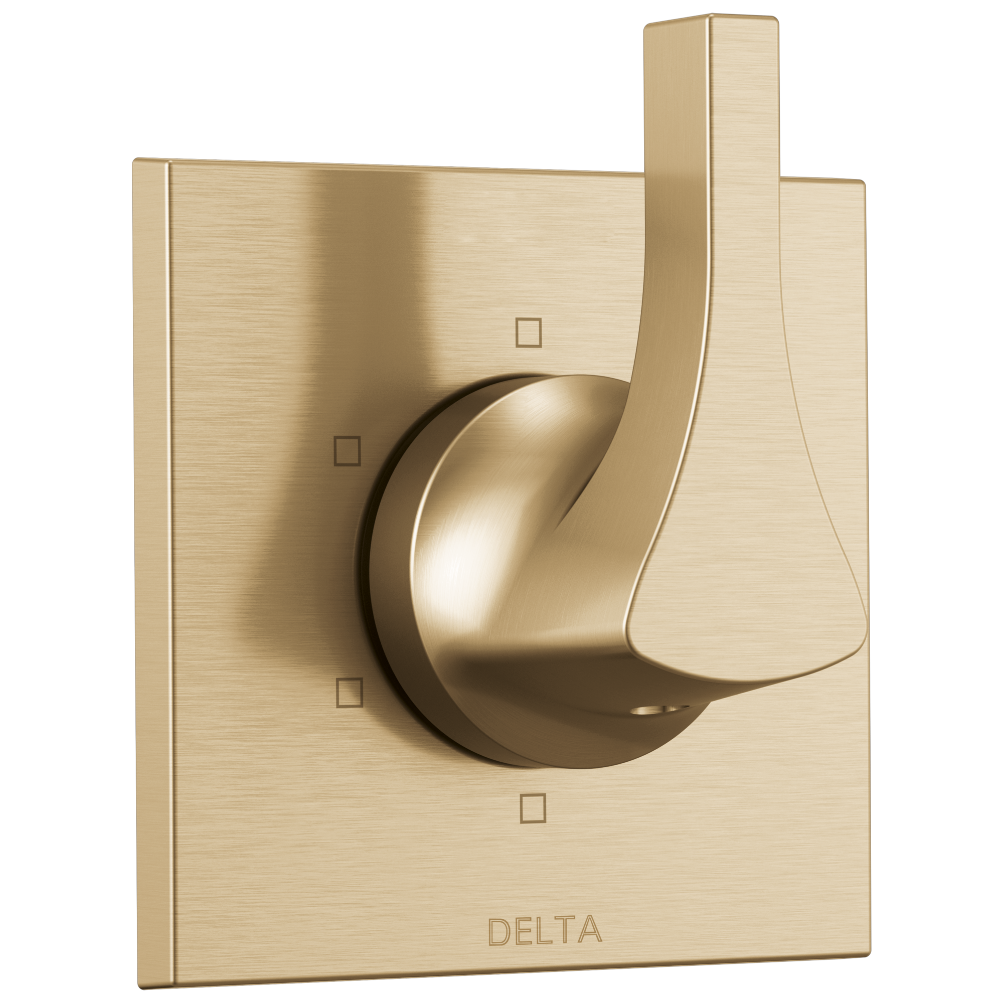 Delta Faucet Zura 6-Setting Diverter Trim - Champagne Bronze