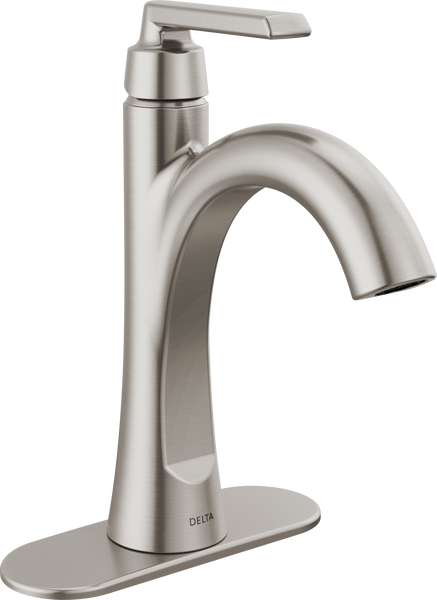 Single Handle Bathroom Faucet in Spotshield Brushed Nickel 15832LF