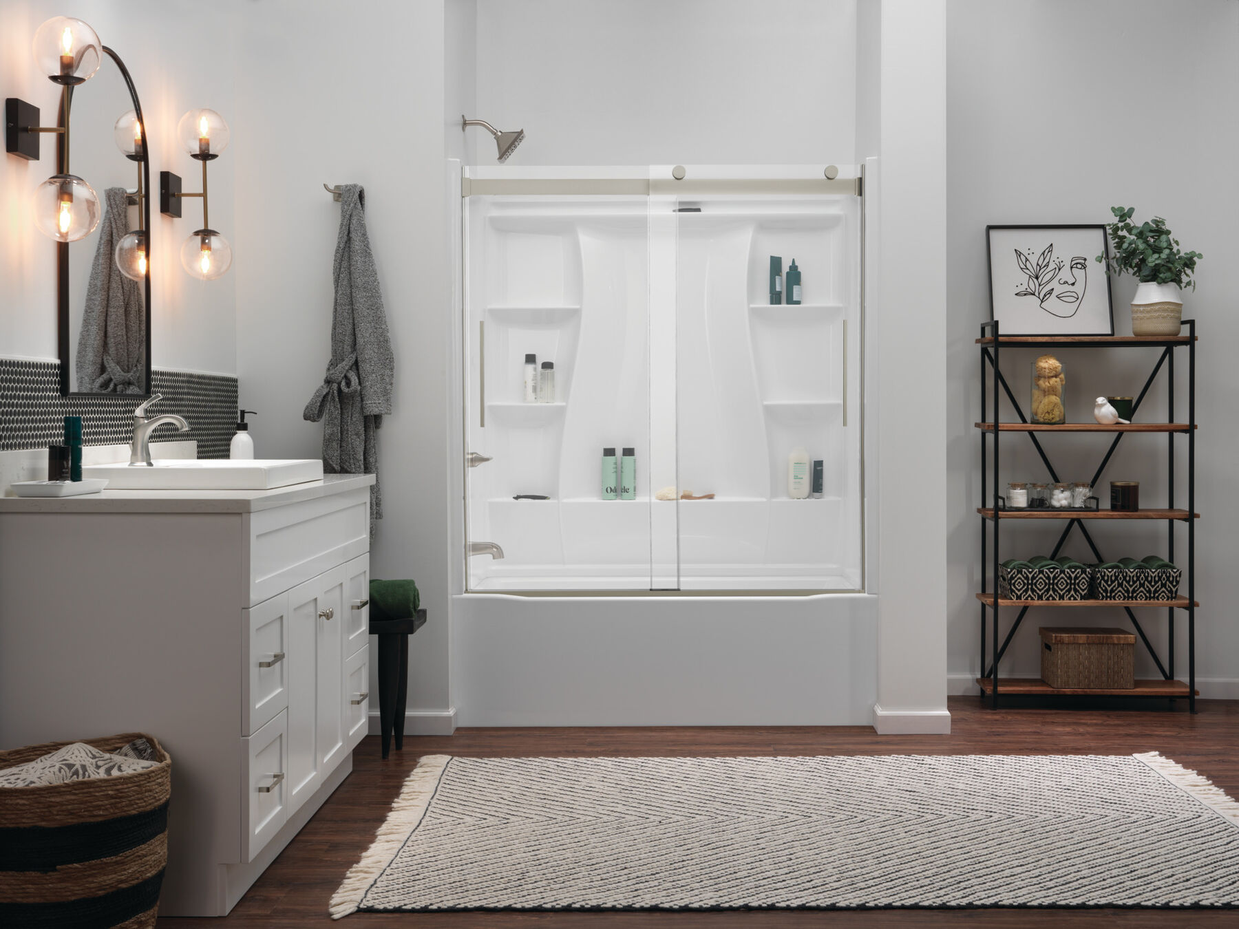 60"x30" Classic 500 Bathtub Wall, image 8