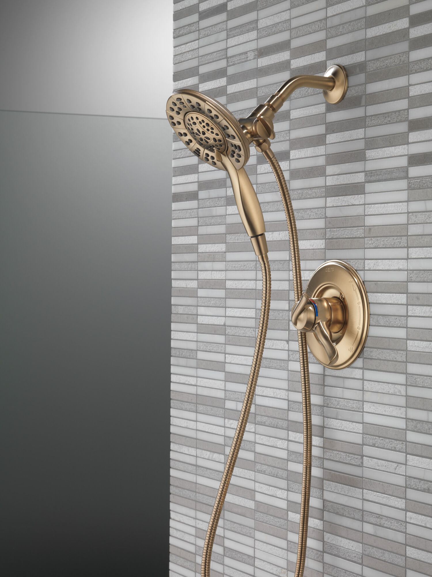 Monitor® 17 Series Shower Trim with In2ition® in Champagne Bronze