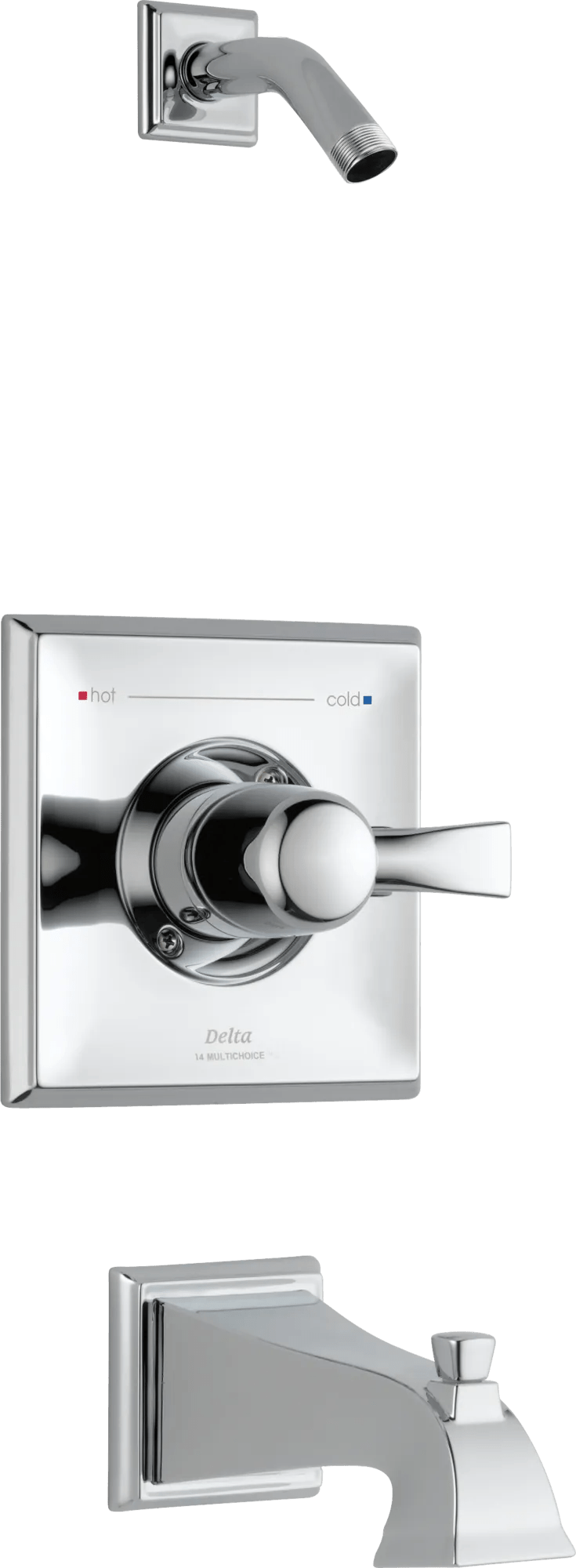 Delta Faucet Dryden™ Monitor 14 Series Tub & Shower - Less Head in Chrome