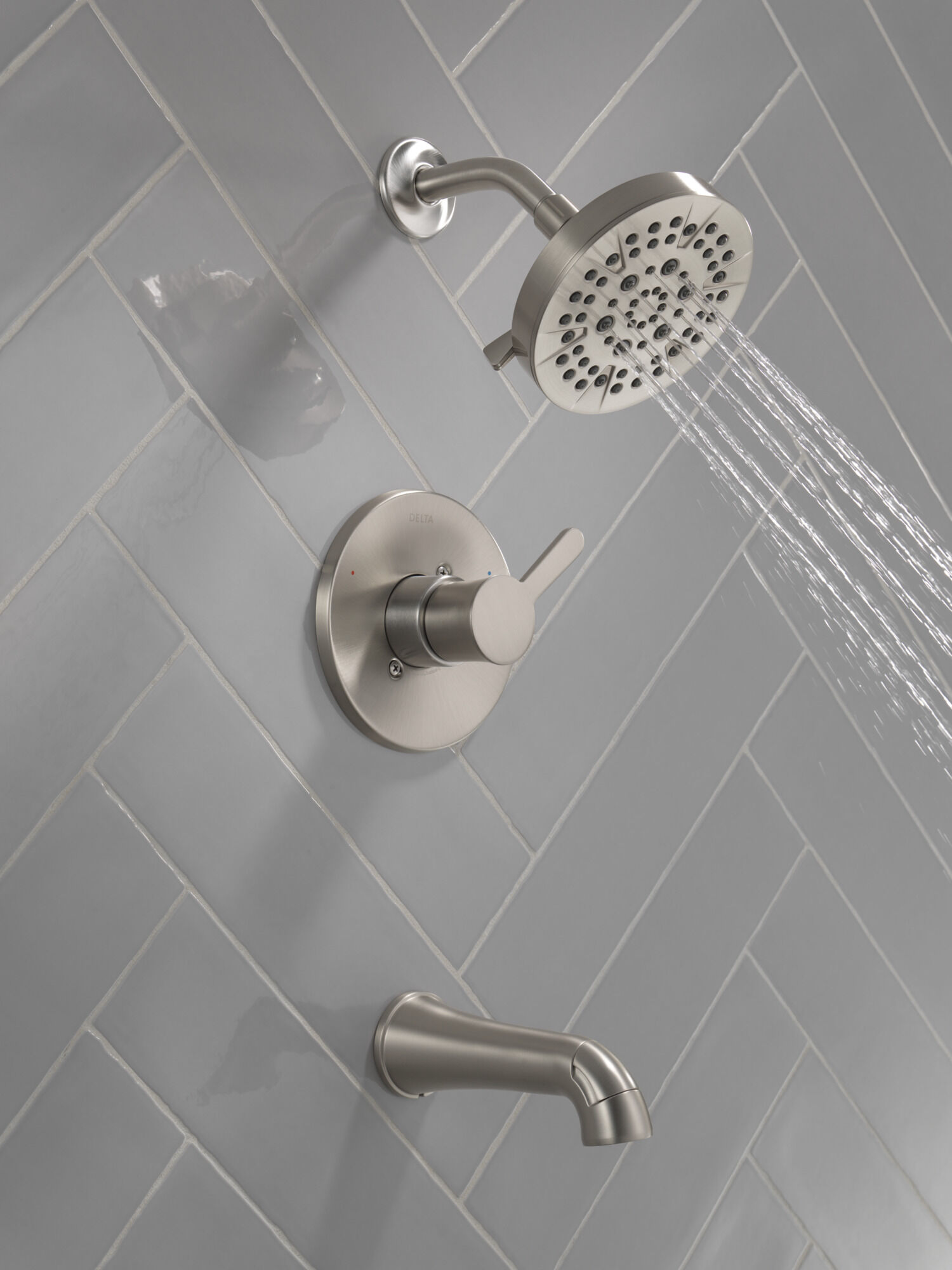 Monitor® 14 Series Tub and Shower in Spotshield Brushed Nickel