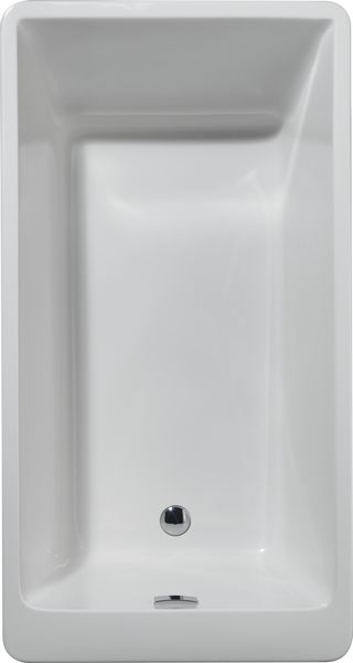 60 in. x 32 in. Freestanding Tub with Integrated Waste and Overflow, image 8
