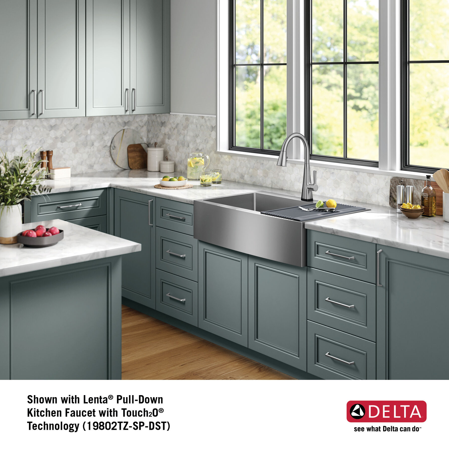 36” Retrofit Farmhouse Apron Front 16 Gauge Stainless Steel Single Bowl