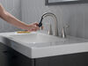 Two Handle Widespread Pull-Down Bathroom Faucet