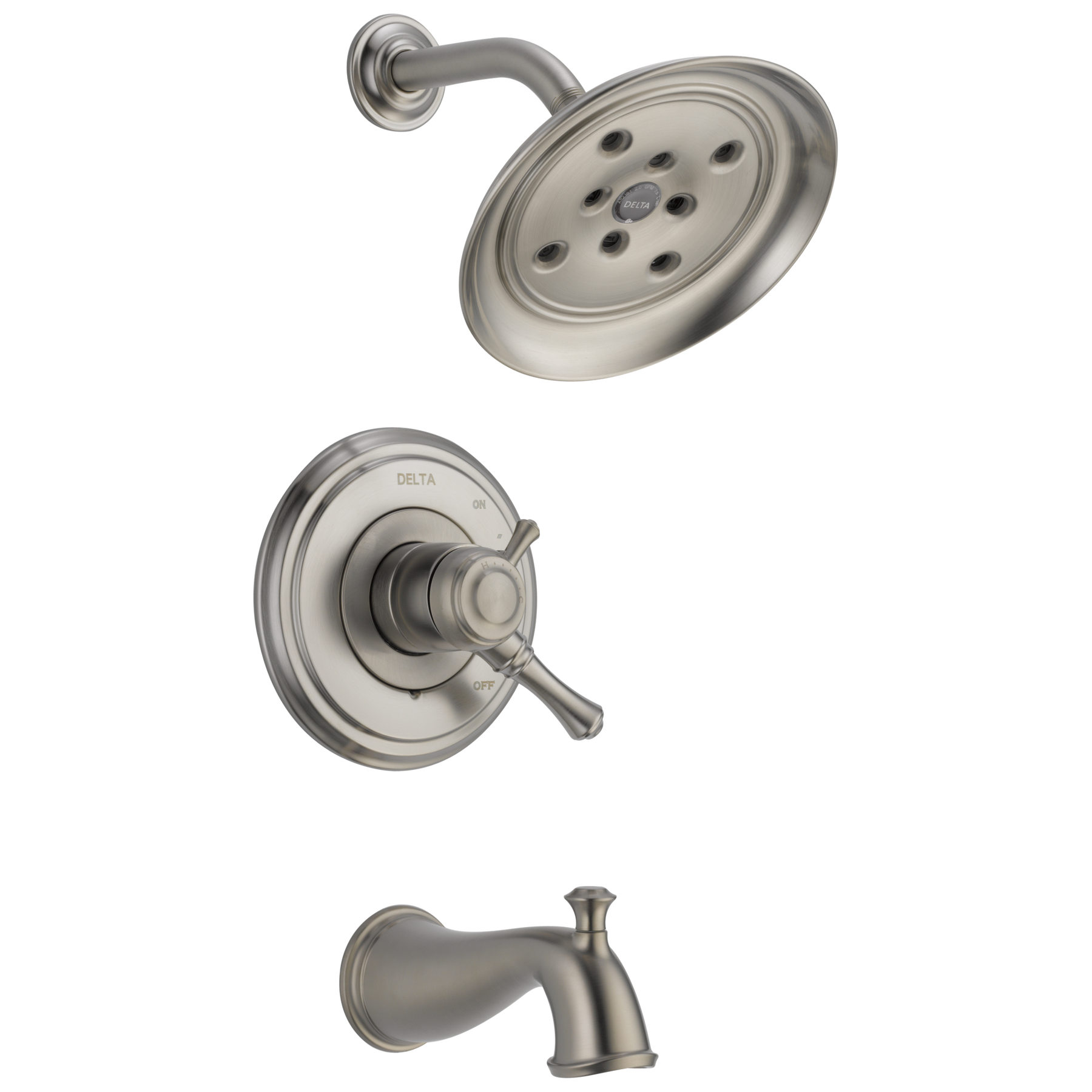 seco Monitor® 17 Series H2Okinetic® Tub & Shower Trim in Stainless