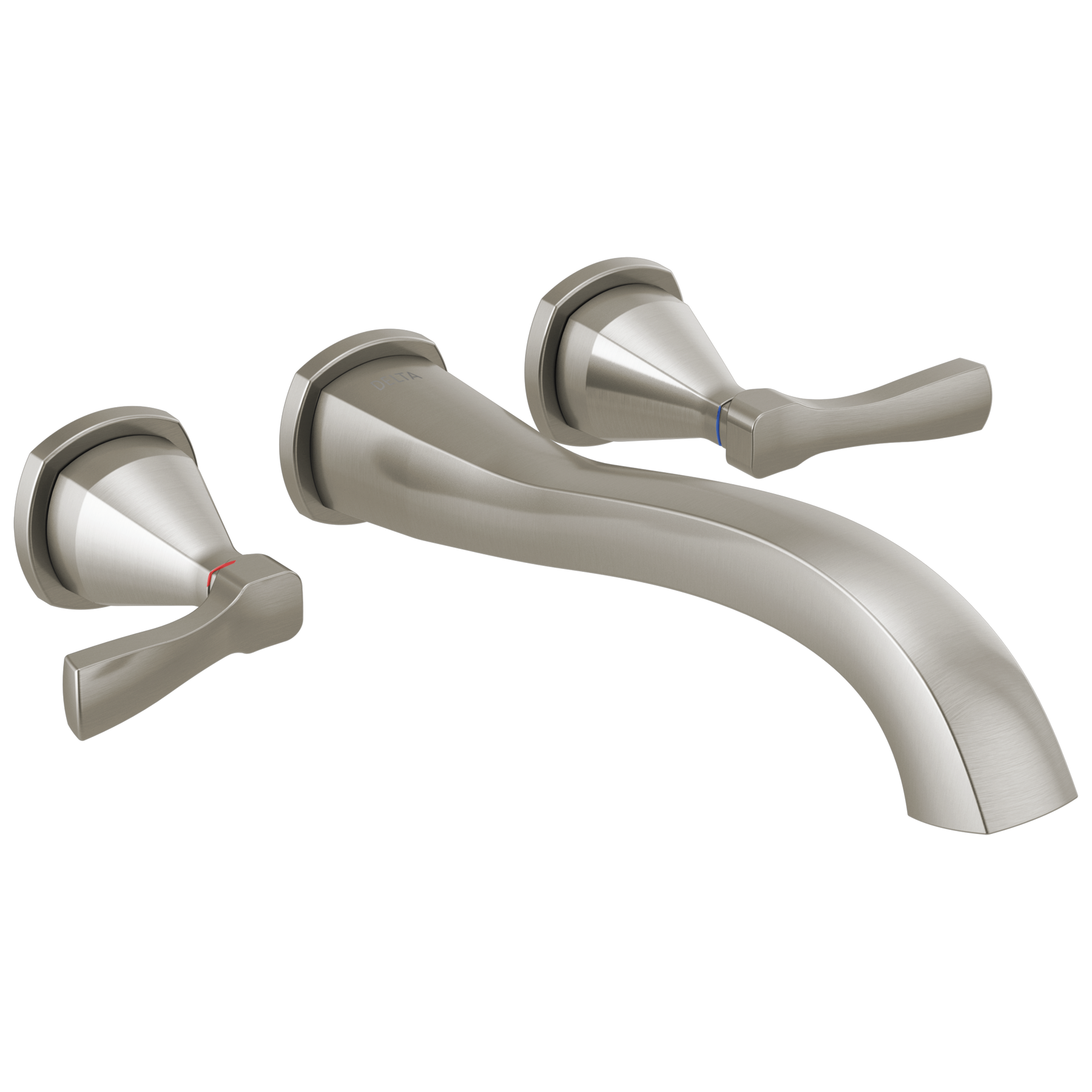 Wall Mounted Tub Filler in Stainless T5776 SSWL Delta Faucet
